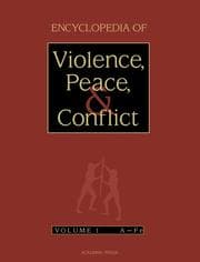 Tapa de Encyclopedia of violence, peace & conflict