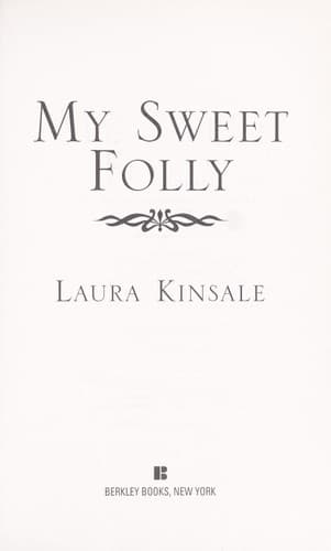 Tapa de My sweet folly