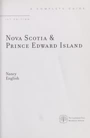Tapa de Nova Scotia & Prince Edward Island