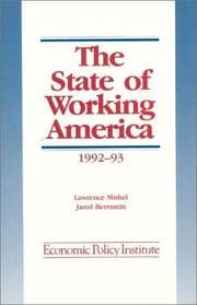 Tapa de State of Working America