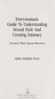 Tapa de Everywoman's Guide to Understanding Sexual Style and Creating Intimacy