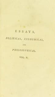 Tapa de Essays, political, economical, and philosophical