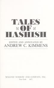 Tapa de Tales of hashish