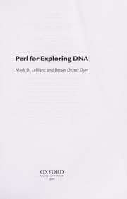 Tapa de Perl for exploring DNA