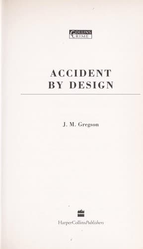 Tapa de Accident by Design