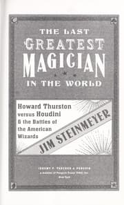 Tapa de The last greatest magician in the world