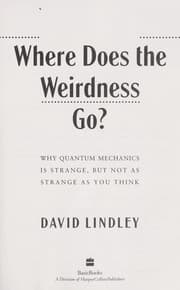 Tapa de Where does the weirdness go?