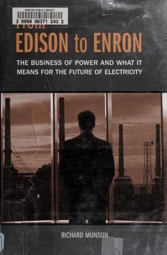 Tapa de From Edison to Enron