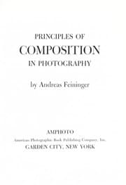 Tapa de Principles of composition in photography