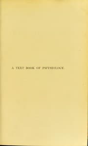 Tapa de A text book of physiology