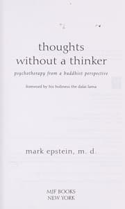 Tapa de Thoughts without a thinker