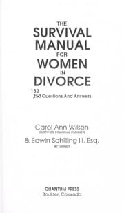 Tapa de Survival Manual for Women in