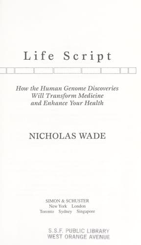 Tapa de Life script