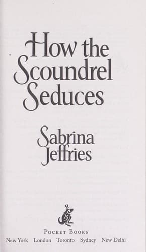 Tapa de How the scoundrel seduces