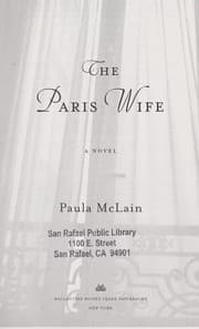 Tapa de The Paris wife
