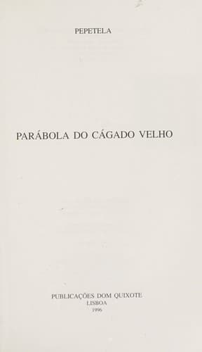 Tapa de Parábola do cágado velho