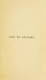 Tapa de Aids to anatomy