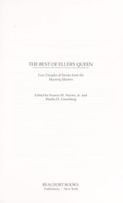 Tapa de The best of Ellery Queen