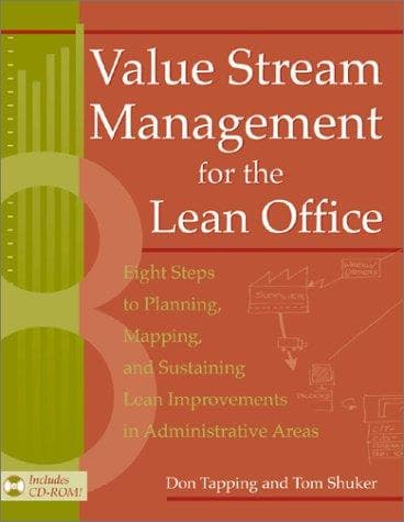 Tapa de Value stream management for the lean office
