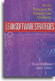 Tapa de Lean software strategies
