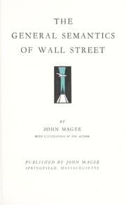 Tapa de The general semantics of Wall Street