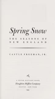 Tapa de Spring snow