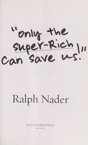 Tapa de Only the Super-Rich Can Save Us!