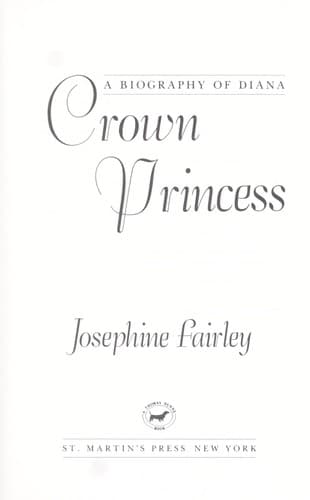 Tapa de Crown Princess