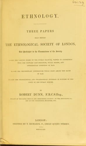 Tapa de Ethnology