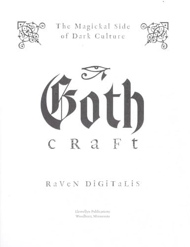Tapa de Goth craft