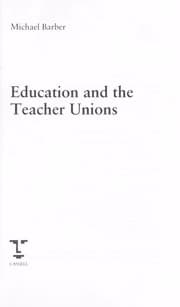 Tapa de Education and the teacher unions
