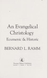 Tapa de An evangelical Christology