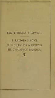 Tapa de Religio medici