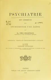 Tapa de Psychiatrie