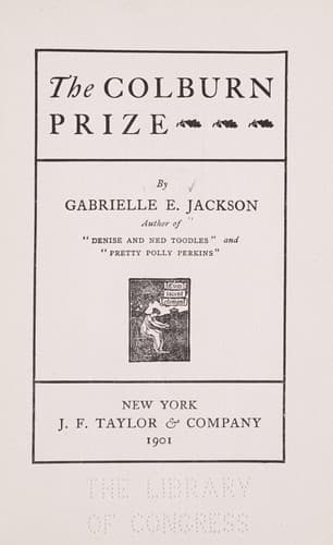 Tapa de The Colburn prize