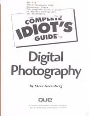 Tapa de The complete idiot's guide to digital photography