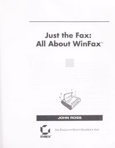 Tapa de Just the fax