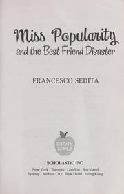 Tapa de Miss Popularity and the best friend disaster