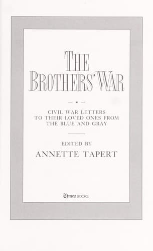 Tapa de The Brothers' war