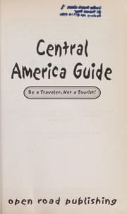 Tapa de Central America Guide