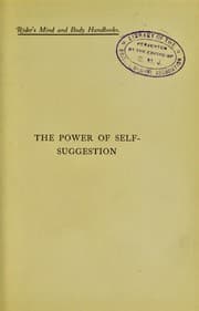Tapa de The power of self-suggestion