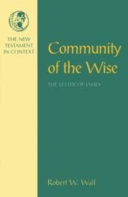 Tapa de Community of the wise