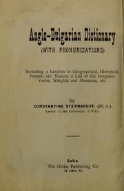 Tapa de Dictionary of the English and Italian languages for general use