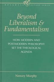 Tapa de Beyond liberalism and fundamentalism