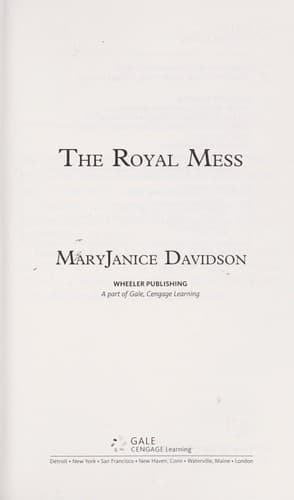 Tapa de The royal mess
