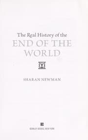 Tapa de The real history of the end of the world