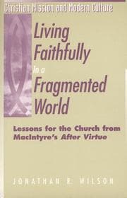 Tapa de Living faithfully in a fragmented world