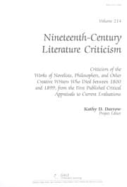 Tapa de Nineteenth-century literature criticism