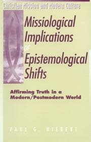 Tapa de The missiological implications of epistemological shifts