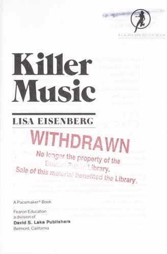 Tapa de Killer music